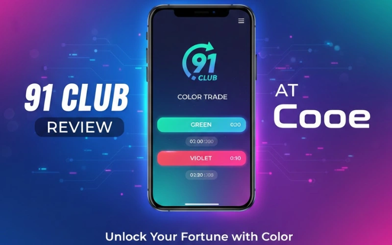 colour trading app 91 club Review​ at Cooe featured image